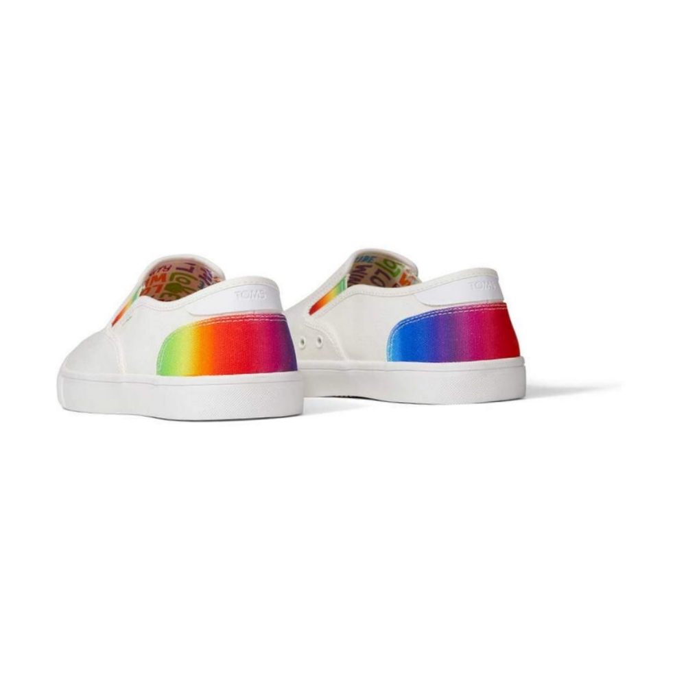 TOMS Baja Unity Slip-On Sneakers | White | Size 11.5 | NIB | Casual Comfort S - Picture 4 of 13